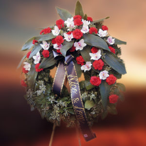 Obelisco Cordioli - Composizioni floreali: CORONA Codice ART-109166
